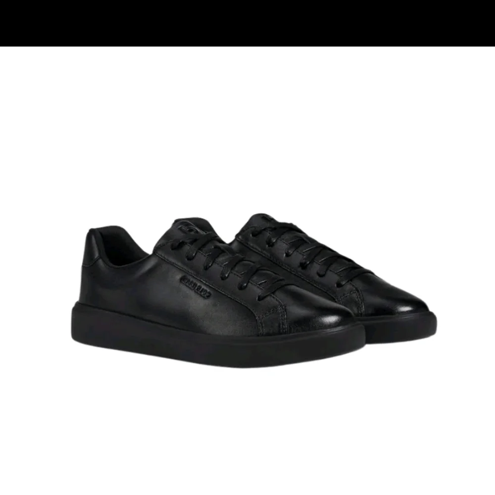 Cole Haan Women’s Grand Crosscourt Daily Leather Sneaker - Black/Black